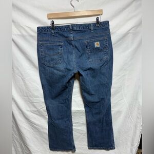 Carhartt Blue Denim Jeans sz 16 x 30 (4ab)